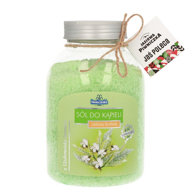 Sól do kąpieli Zielona herbata 600g