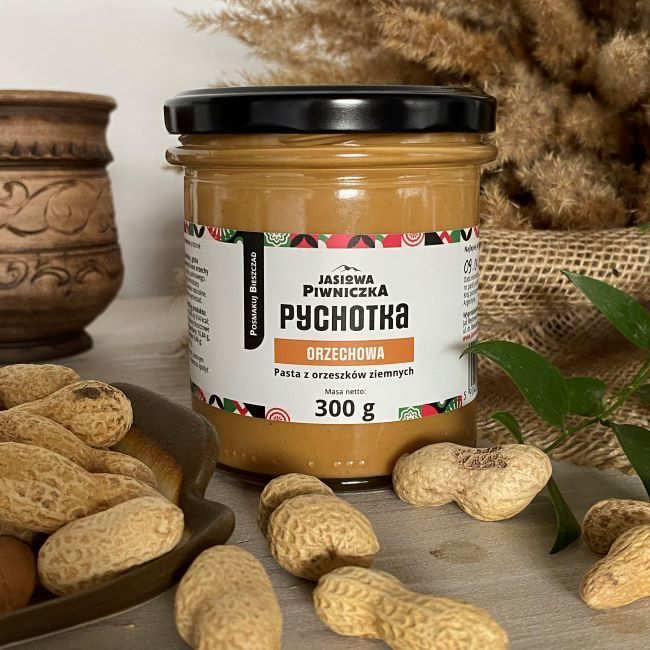 Pychotka Orzechowa - Pasta z orzeszków ziemnych 300g