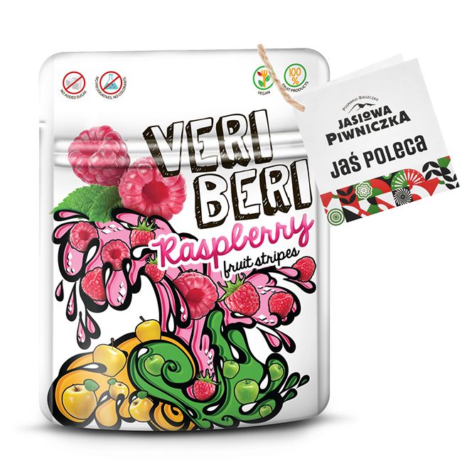 Żelki malinowe Veri Beri 50g