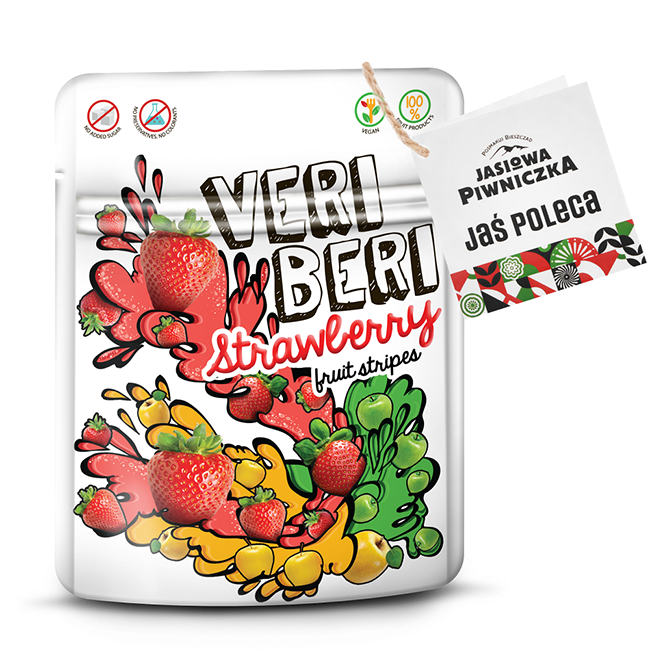 Żelki truskawkowe Veri Beri 50g
