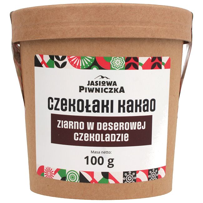 Czekołaki Ziarno kakao w deserowej czekoladzie 100g