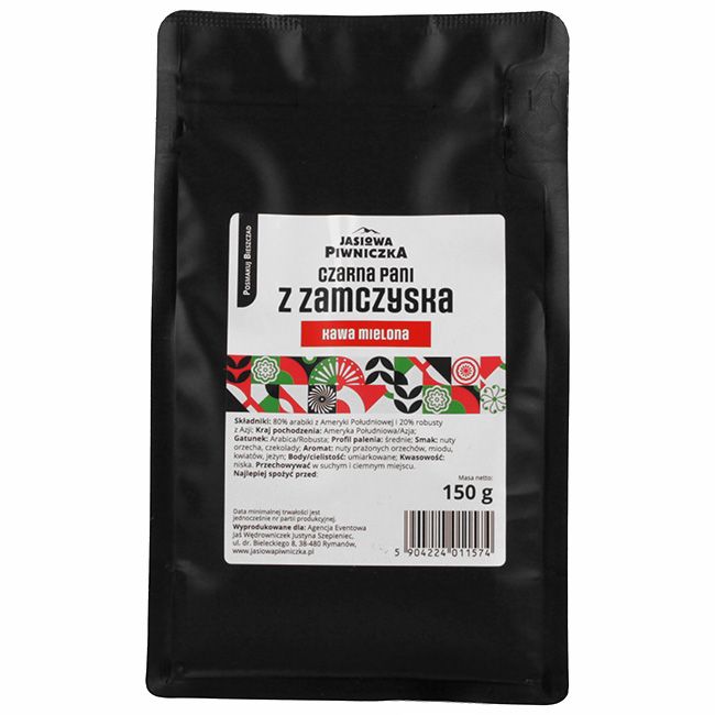 Kawa mielona Czarna Pani z Zamczyska 150g