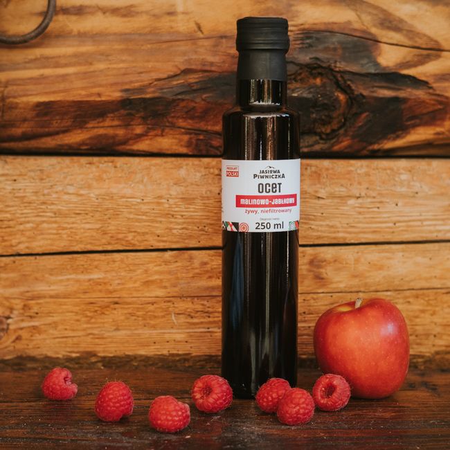 Ocet malinowo-jabłkowy 250ml