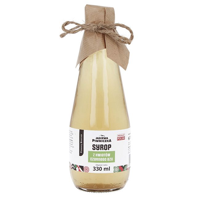 Syrop z kwiatów czarnego bzu 330ml
