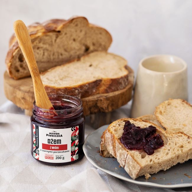  Dżem z wiśni z czarnymi porzeczkami 200g