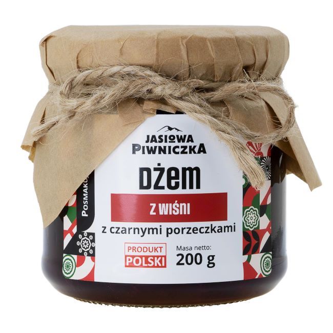  Dżem z wiśni z czarnymi porzeczkami 200g