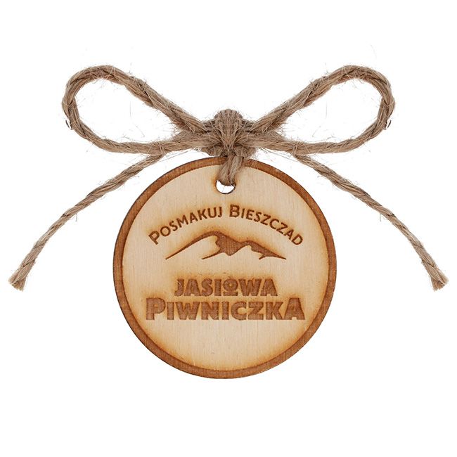 Zawieszka Drewniana Jasiowa Piwniczka 